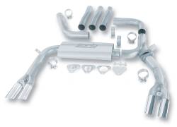 Borla - Borla 14888 S-Type Cat-Back Exhaust Dual Split RR Exit 84-92 Camaro/Firebird SS - Image 1