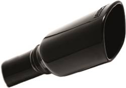 Borla - Borla Exhaust 20161 T304 SS 10.50" Long Tip 2.25" Inlet x 3.5" x 3.28" Universal - Image 1