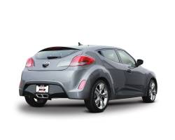 Borla - Borla 11821 S-Type Axle-Back Exhaust Dual Center Rear Exit 12-18 Veloster 1.6L - Image 2