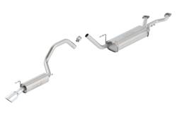 Borla - Borla 14814 Touring Cat-Back Exhaust One Right Rear Exit for 98-07 Land Cruiser - Image 1