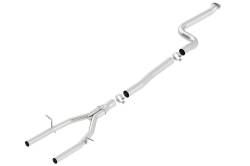 Borla - Borla Exhaust 60622 3" In/2.25" Reverse Y/Mid-Pipes for 16-23 Chevy Camaro LS/LT - Image 1