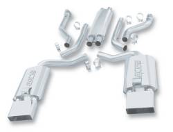 Borla - Borla 14385 S-Type Cat-Back Exhaust Single Split Rear Exit 92-96 Corvette 5.7L - Image 1