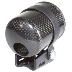 AutoMeter - AutoMeter 2121 Pedestal Cup Mount Gauge Carbon Fiber 2-1/16" - Image 1