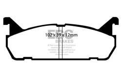 EBC Brakes - EBC Brakes DP4828R Yellowstuff Street & Track Brake Pads - Image 1
