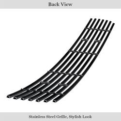 APS - APS Stainless Billet Bumper Grille Black 07-13 Silverado 1500 GR03FEG67J - Image 3