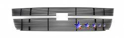 APS - APS Stainless Billet Grille Black Silverado 1500/2500/3500 GR03FEC06J - Image 1