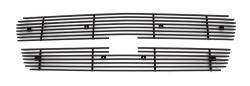 APS - APS Stainless Billet Grille Black Silverado 1500/2500/3500 GR03FEG17J - Image 1