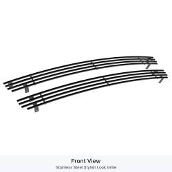 APS - APS Stainless Billet Grille Black Silverado 1500/Tahoe/Suburban GR03HEJ68J - Image 2