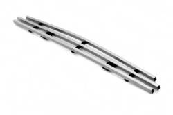 APS - APS Stainless Billet Hood Grille Brushed for 05-11 Toyota Tacoma GR20FFE01C - Image 2