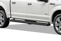 APS - APS IStep 5" Running Boards Black 15-25 F150/Super Duty Crew IB06EAG5B - Image 1