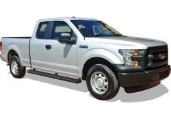 APS - APS IStep 5" Running Boards Black 15-25 F150/Super Duty Ext IB06EAH8B - Image 2