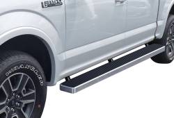 APS - APS IStep 6" Running Boards Brushed 15-25 F150/Super Duty Crew IB06FAG5A - Image 1
