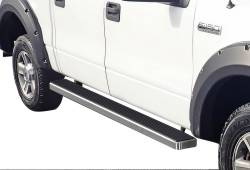 APS - APS IStep 5" Running Boards Brushed 04-08 Ford F150 Crew IB06EJD4A - Image 1