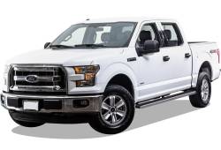 APS - APS IStep 5" Running Boards Brushed 15-25 F150/Super Duty Crew IB06EAG5A - Image 2