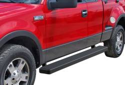 APS - APS IStep 6" Running Boards Black 04-08 Ford F150 Extended IB06FJJ5B - Image 1