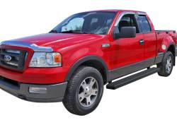 APS - APS IStep 6" Running Boards Black 04-08 Ford F150 Extended IB06FJJ5B - Image 2