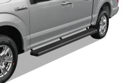 APS - APS IStep 6" Running Boards Black 15-25 F150/Super Duty Crew IB06FAG5B - Image 1