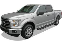 APS - APS IStep 6" Running Boards Black 15-25 F150/Super Duty Crew IB06FAG5B - Image 2