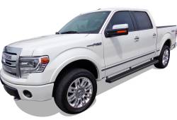 APS - APS IStep 5" Running Boards Black 09-14 Ford F150 Crew IB06EAG7B - Image 2