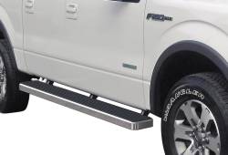 APS - APS IStep 6" Running Boards Brushed 09-14 Ford F150 Crew IB06FAG7A - Image 1