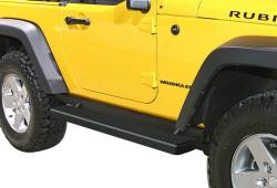 APS - APS IStep 5" Running Boards Black for 07-18 Wrangler JK 2DR IB10EAJ6B - Image 1