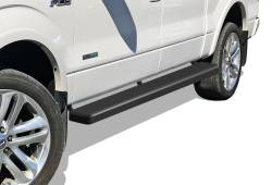 APS - APS IStep 6" Running Boards Black 09-14 Ford F150 Crew IB06FAG7B - Image 1