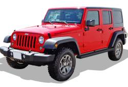 APS - APS IStep 5" Running Boards Black for 07-18 Wrangler JK 4DR IB10EAJ7B - Image 2