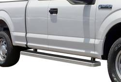 APS - APS IStep 6" Running Boards Brushed 15-25 F150/Super Duty Ext IB06FAH8A - Image 1
