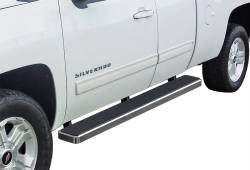 APS - APS IStep 6" Running Boards Brushed 99-13 Silverado/Sierra Ext IB03FJJ4A - Image 1