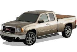 APS - APS IB03FJJ4B IStep 6" Running Boards Black for 99-13 Silverado/Sierra Ext - Image 2