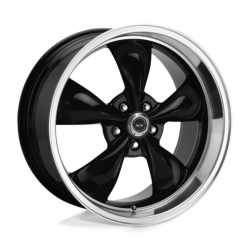 American Racing - American Racing Wheel AR105 TORQ THRUST M 17x7 5x4.75 0mm Black AR105M7761B - Image 1