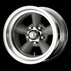 American Racing Vintage - American Racing VN309 TT O 17x8 5x4.75 0mm Silver/Machined VN3097861 - Image 1