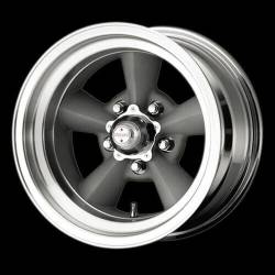 American Racing Vintage - American Racing VN3097876 VN309 TT O 17x8 5x5.5 0mm Silver/Machined - Image 1