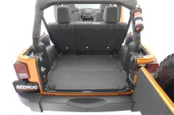 BedRug - Bed Rug BTJK11R2 Rear BedTred Composite Floor Liner Cargo for 11-18 Jeep JK 2DR - Image 4