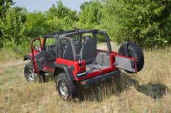 BedRug - Bed Rug Classic Carpeted Floor Liner-Rear/Cargo for Jeep TJ BRTJ97R - Image 6