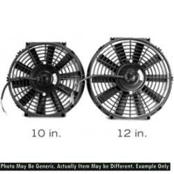 BLOX - BLOX Racing BXCC-00001-RD 10" Electric Slim Fan Red - Image 1