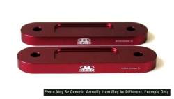 BLOX - BLOX Racing BXSS-20354-12-RD Front 12mm Thin Spacer Bump Steer Kit Red Lowered - Image 1