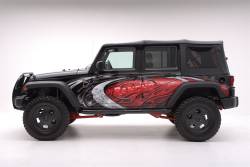 ARIES - ARIES 1050 The ARIES Bar Black 1pc Grille/Brush Guard for 07-18 Jeep Wrangler JK - Image 7