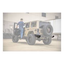 ARIES - ARIES 2081223 TrailChaser Rear Bumper Side Extensions w/LED Lights - Image 4