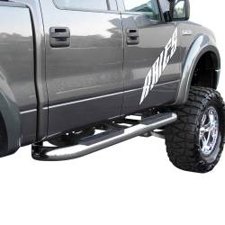 ARIES - ARIES 233015-2 Big Step 4" Nerf Bar Stainless Steel F150 PICKUP - Image 2