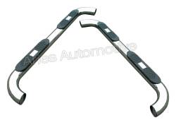 ARIES - ARIES 234009-2 Big Step 4" Nerf Bar Stainless Steel - Image 1
