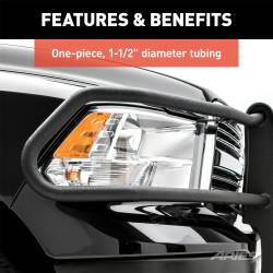 ARIES - ARIES 2170012 Pro Series Grille Guard w/LED Light Bar for 15-19 Ford F150 - Image 7