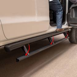 ARIES - ARIES 3047904 ActionTrac Powered Running Boards - Image 1