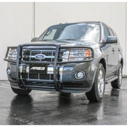 ARIES - ARIES 3062 The ARIES Bar Grille/Brush Guard Black 1 Pc. - Image 4