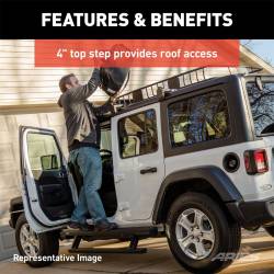 ARIES - ARIES 3047913 ActionTrac Powered Running Boards for RAM 2500/3500 MegaCab - Image 5