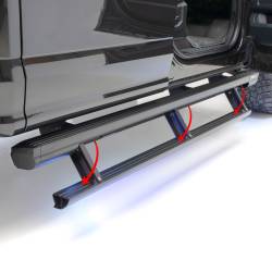 ARIES - ARIES 3047913 ActionTrac Powered Running Boards for RAM 2500/3500 MegaCab - Image 1