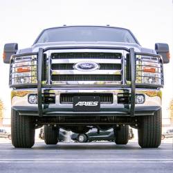 ARIES - ARIES 3061 The ARIES Bar Grille/Brush Guard Black 1 Pc. - Image 5