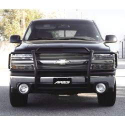 ARIES - ARIES 4043 The ARIES Bar Grille/Brush Guard Black 1 Pc. - Image 4