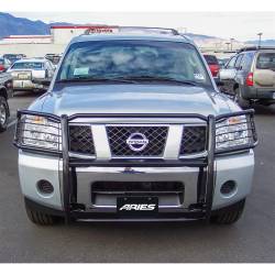 ARIES - ARIES 9046 The ARIES Bar Grille/Brush Guard Black 1 Pc. - Image 5