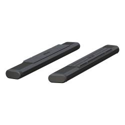 ARIES - Aries Offroad B2853 6" x 53" Black Aluminum Oval Side Bars w/o Brackets - Image 1